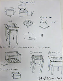plans, dimensions, size, make a wood cooler pallet stand, 