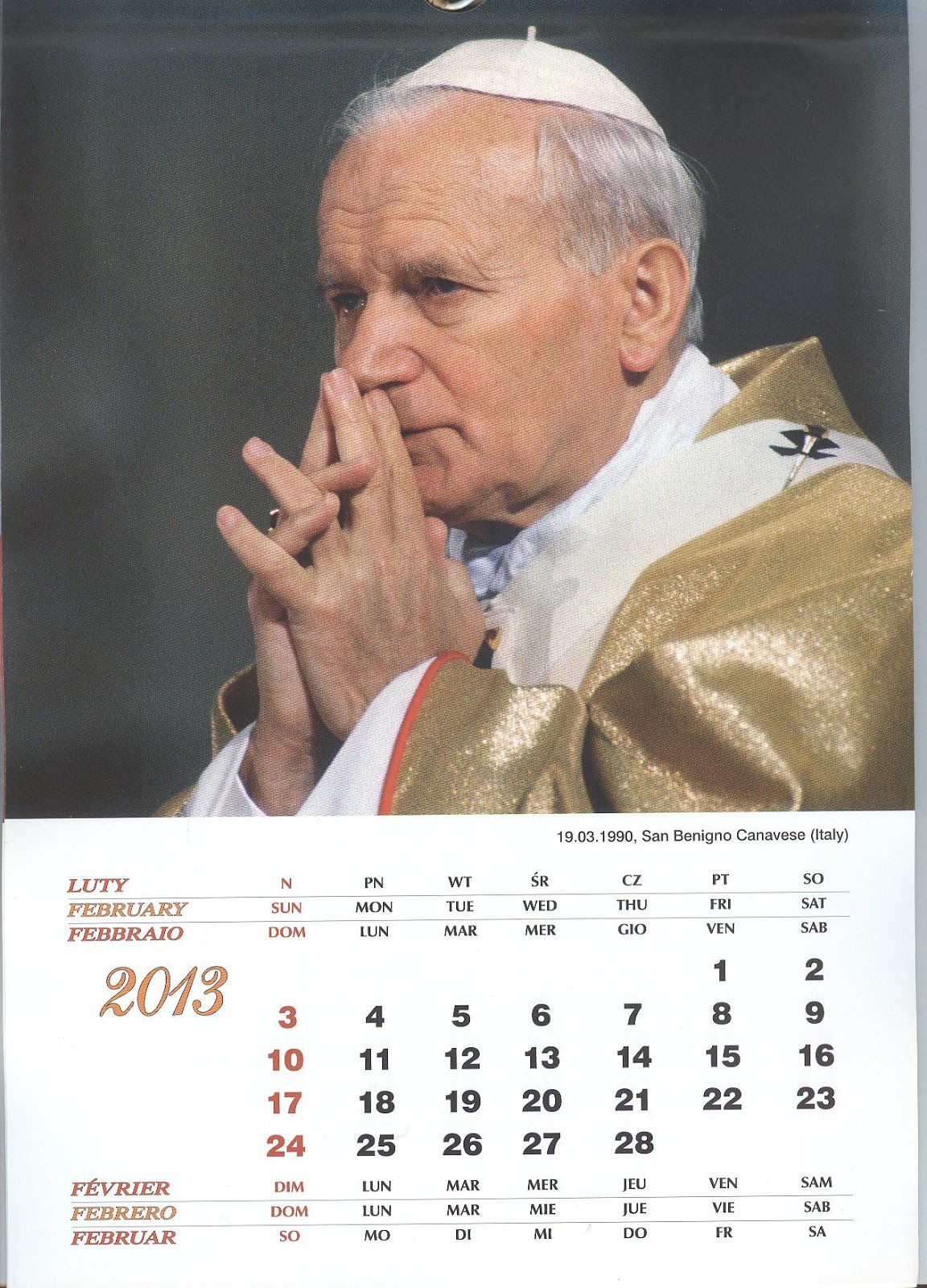 PABLO II, maestro, padre, pastor, amigo.beato, santo!: febrero 2013