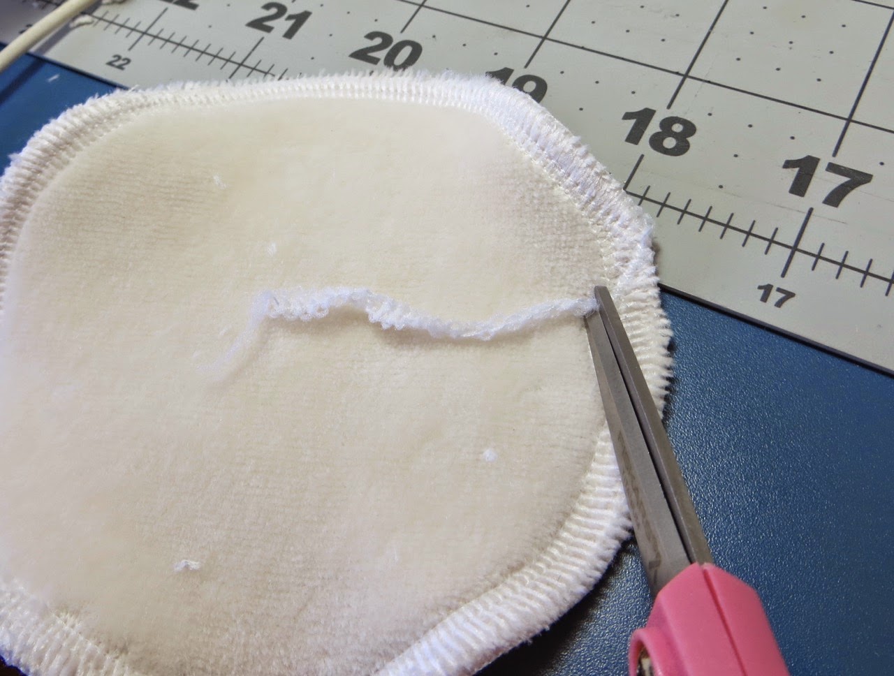 The Project Lady Reusable Nursing Pads Sewing Tutorial