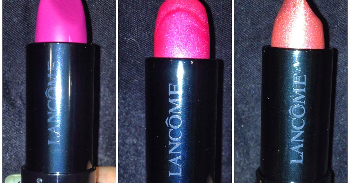 Kristen's Beauty Blog Lancôme Color Design Lipsticks