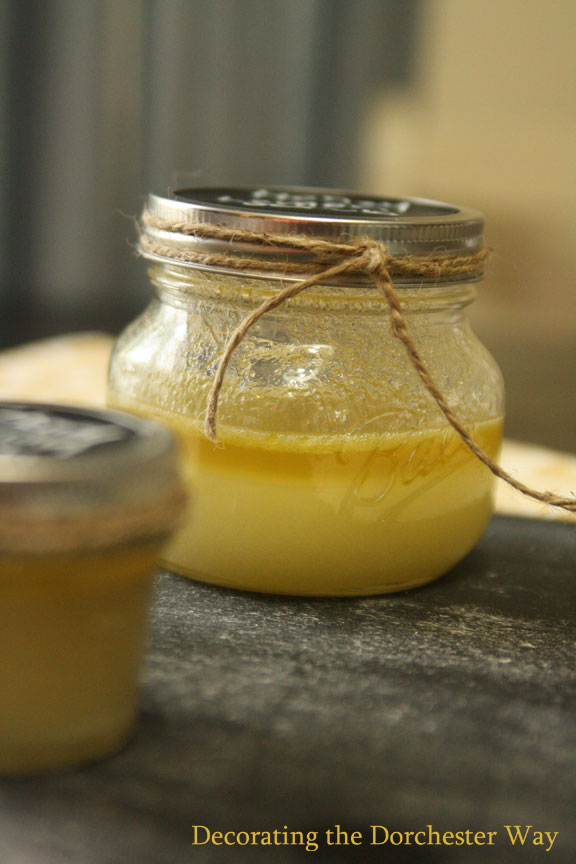 Decorating the Dorchester Way Honey Lemon Sugar Hand Scrub