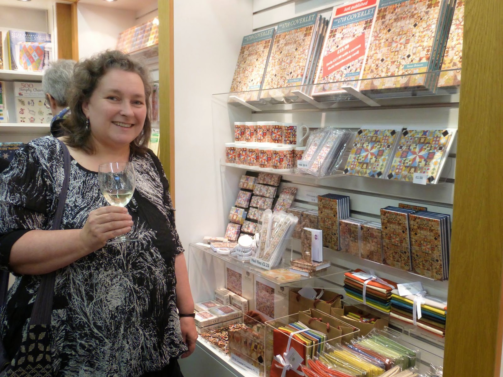 Patchwork, Quilting and Craft and Retreats 1718 Coverlet