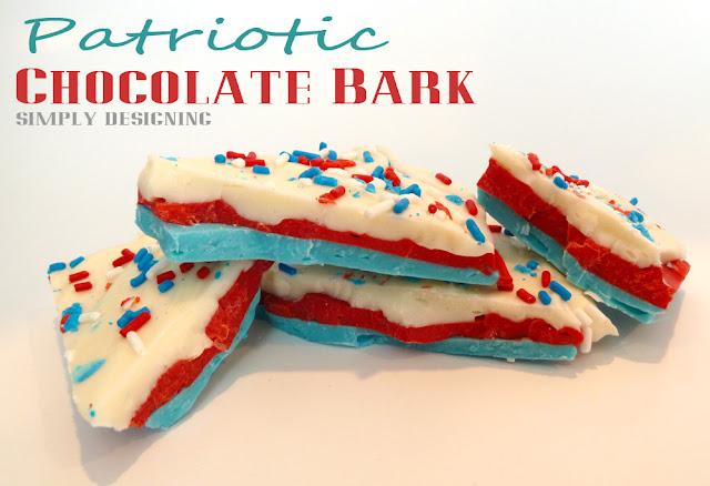 patriotic chocolate bark | 15 Patriotic Projects | 38 |
