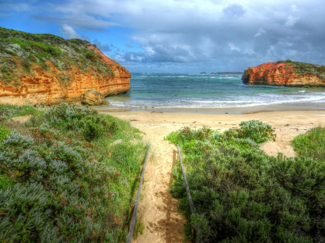 Beach at Port Campbell National Park, Victoria, Australia photo by John Fitzgerald Beach at Port Campbell National Park, Victoria, Australia photo by John Fitzgerald