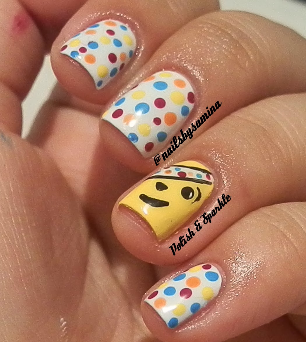 Polish & Sparkle: Children In Need - Pudsey Nails