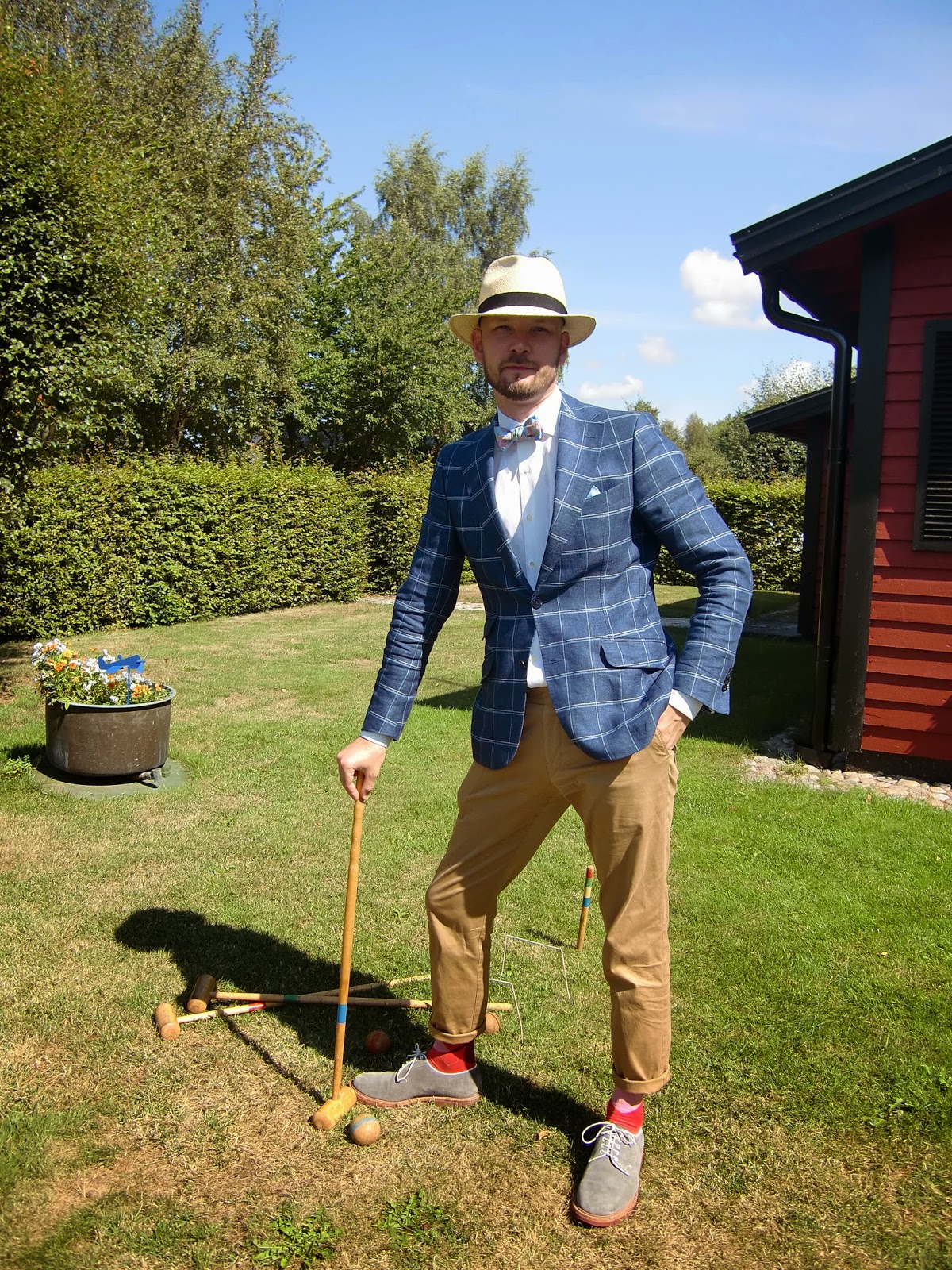 Tara & Joakim's blog Croquet fashion