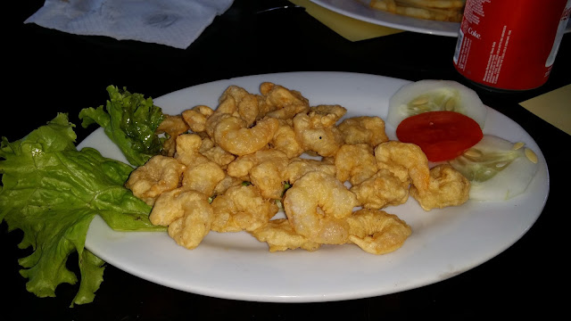 Gambas rebozadas de Bali