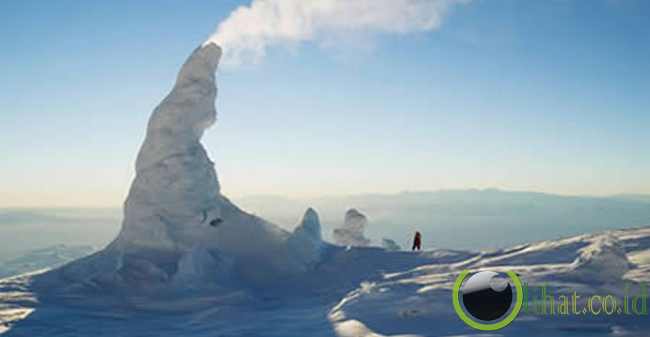 Menara Es Gunung Erebus (Antartika) Menara Es Gunung Erebus (Antartika)