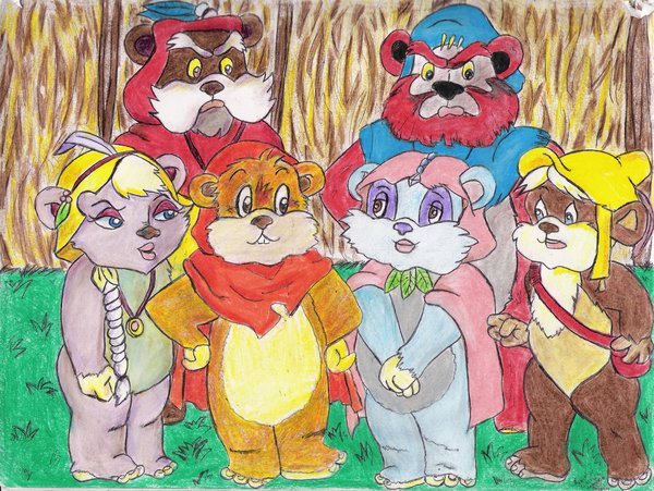 ewok cartoon