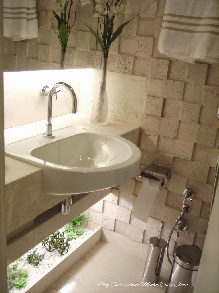 Construindo Minha Casa Clean Banheiros e Lavabos com Jardins de Inverno!!! Q # Banheiro Pequeno Embaixo De Escada Construindo Minha Casa Clean Banheiros e Lavabos com Jardins de Inverno!!! Q # Banheiro Pequeno Embaixo De Escada