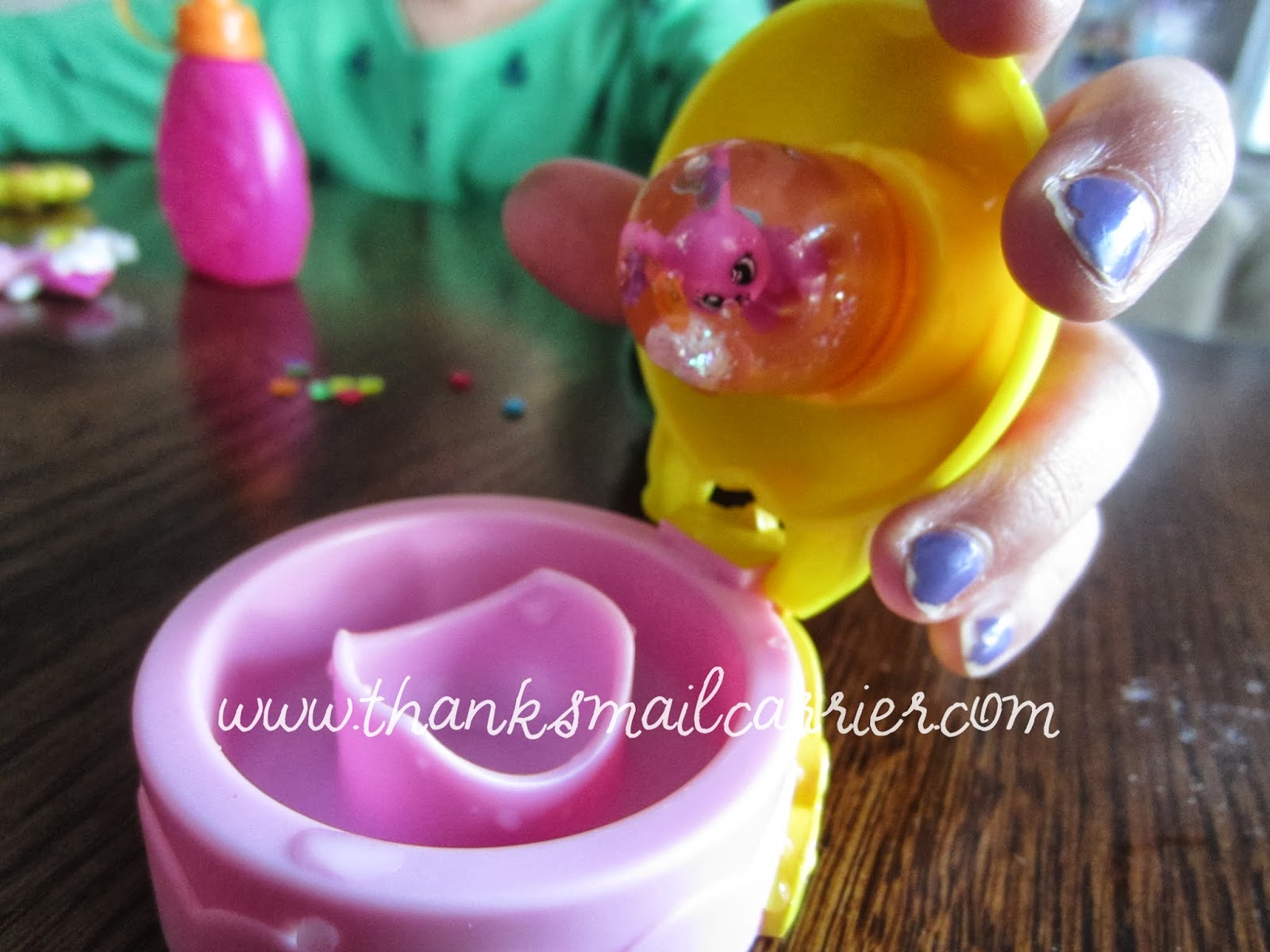 Thanks, Mail Carrier Create Your Own Sparkling Mini Snow Globes with