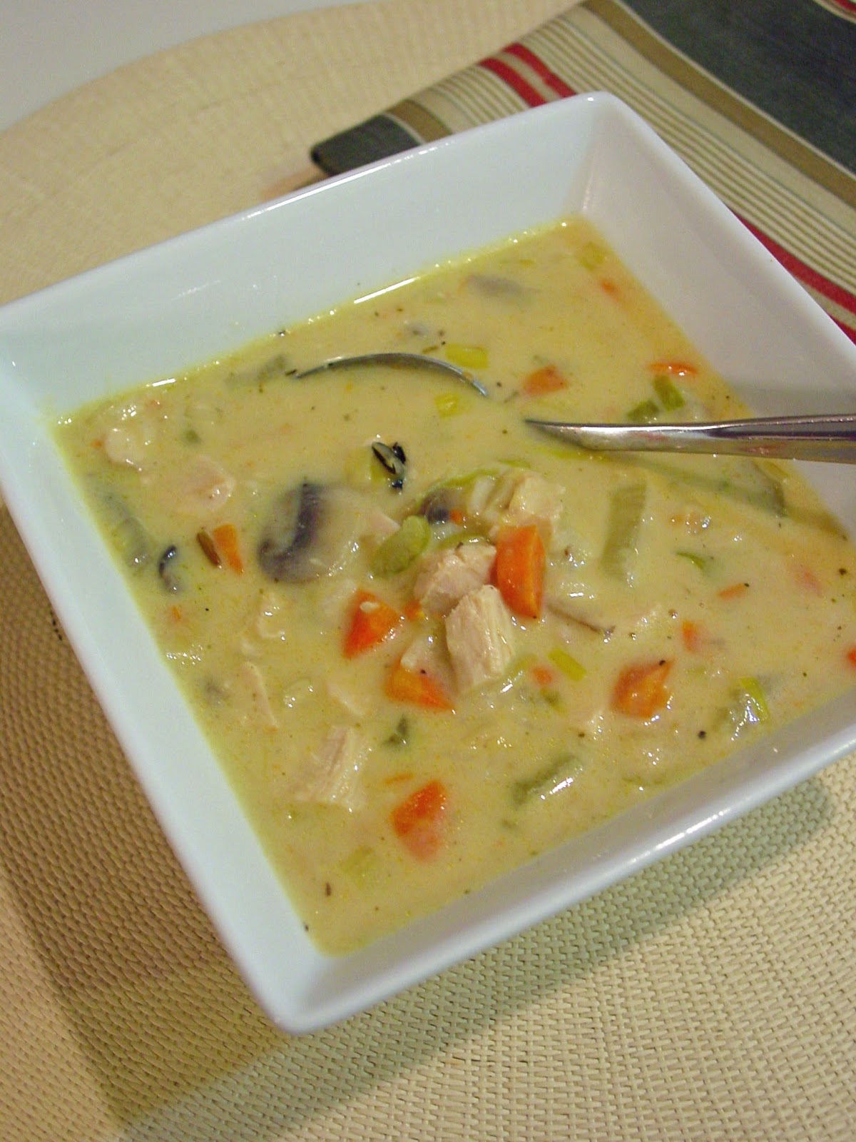 Soup Spice Everything Nice Chicken Wild Rice Soup with Mushrooms