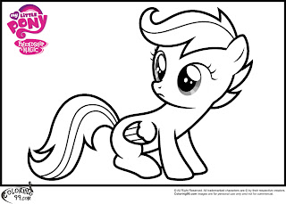 mlp scootaloo coloring pages to print