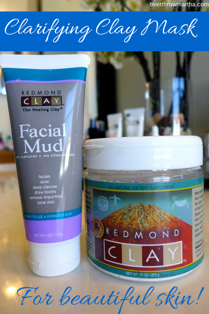 Clarifying Bentonite Clay Facial Mask Overthrow Martha