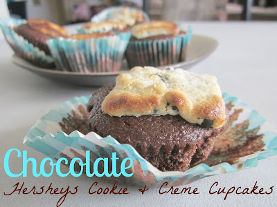chocolate hersheys cookie and creme cupcakes chocolate hersheys cookie and creme cupcakes