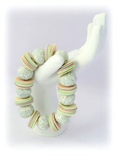 Polymer Clay Bracelet by Lottie of London