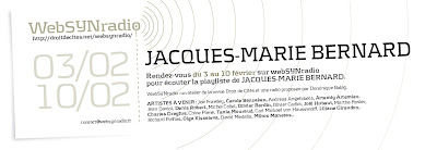 Un banquet sonore de Jacques Marie Bernard sur websynradio jm bernard websynradio fr Un banquet sonore de Jacques Marie Bernard sur websynradio