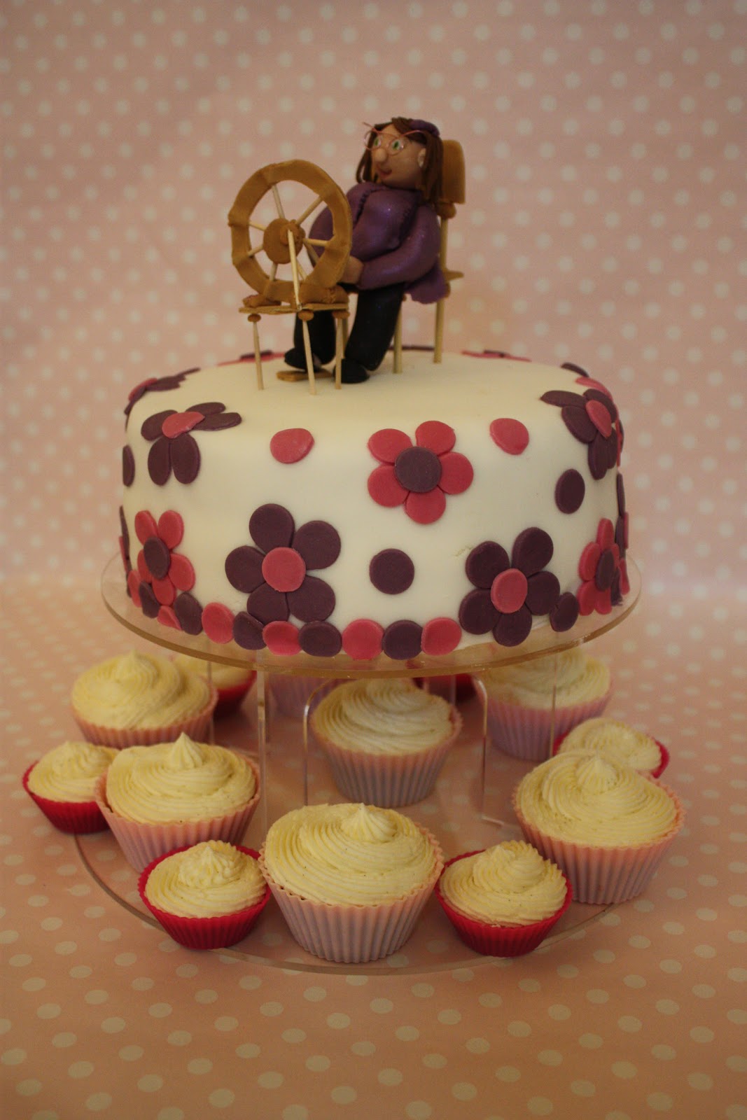 Angie's Cakes Spinning Wheel Birthday Cake (Gluten Free Passionfruit Cake)