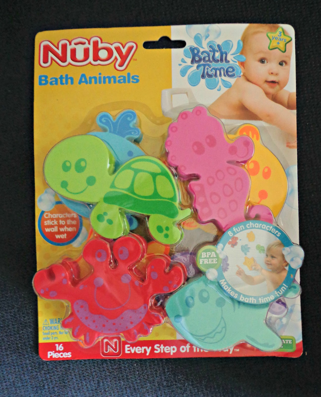 Nuby Bath Foam Animals sponsored The Attic Girl