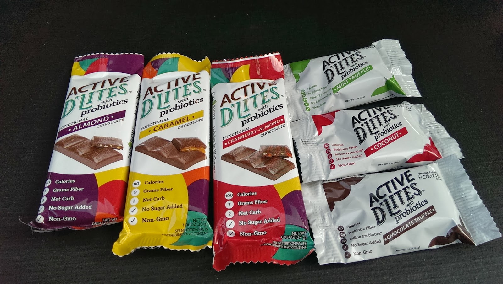 Active+D Active D’Lites Chocolate Bars  Review - DailyBites Review