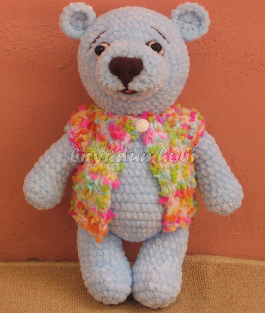 amigurumi ay?,amigurumi bear biryudumhobi-ac?klamal? ...