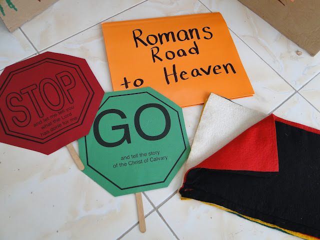 Raising 4 Princesses: Romans Road Sunday School Lessons