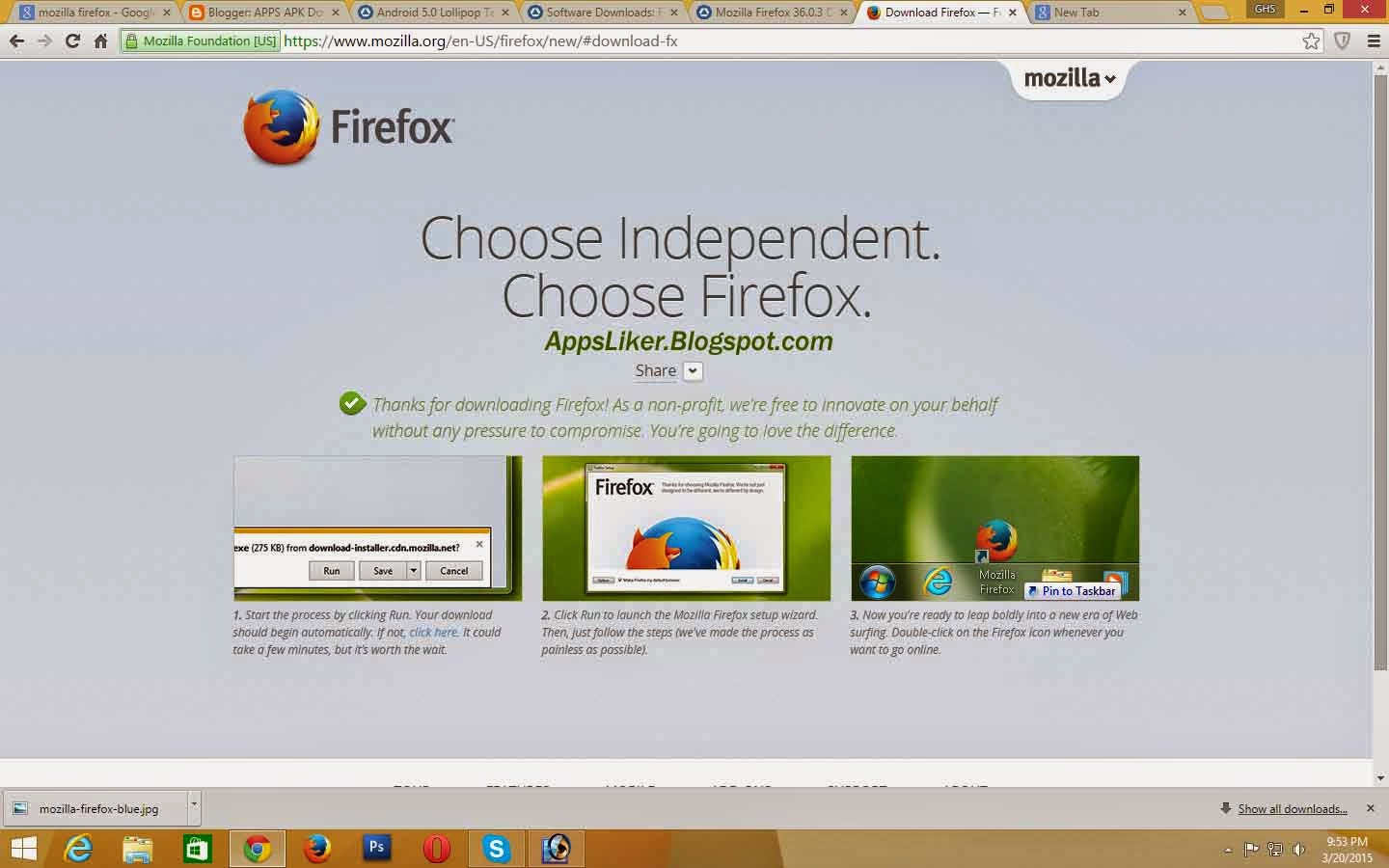 mozilla firefox will not open