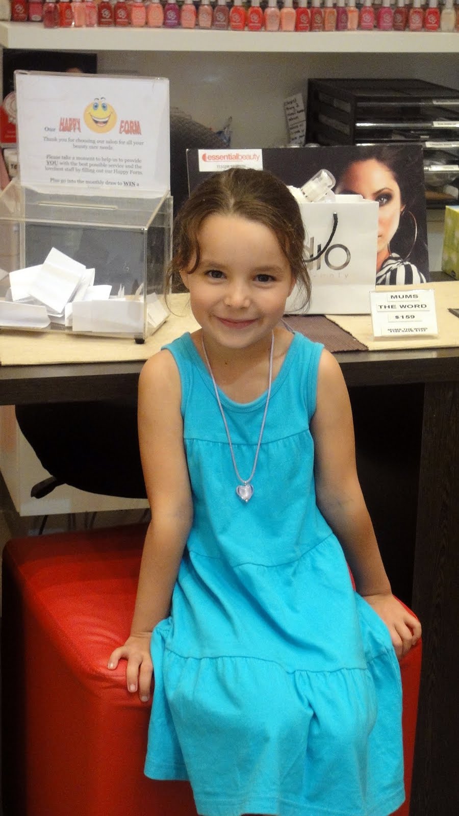 Lumpy Custard Earrings For The Five Year Old Wailing Warrior Princess Chynna Sat In The Chair At Beauticians Cautiously With Her Eyes Wide Not That You Can See Pic I Seriously Believed She Would Back Out