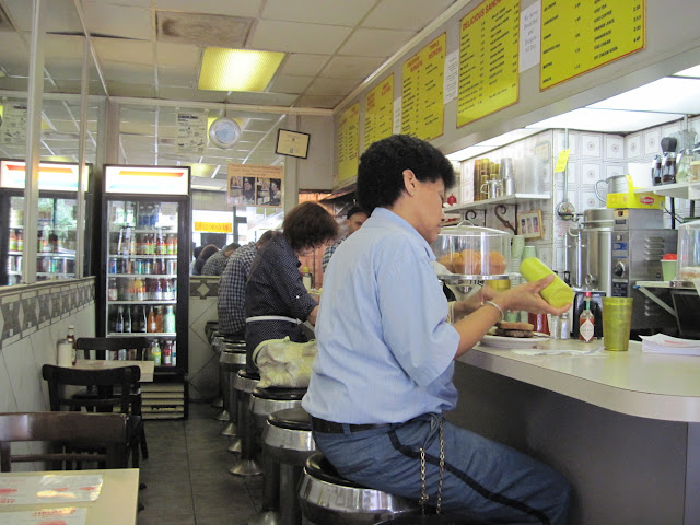 Jimbo’s Hamburger Place New York City Interior Counter