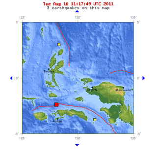 sismo 6,5 grados isla de Sumatra, indonesia 16 de Agosto de 2011 sismo 6,5 grados en indonesia 16 de agosto 2011