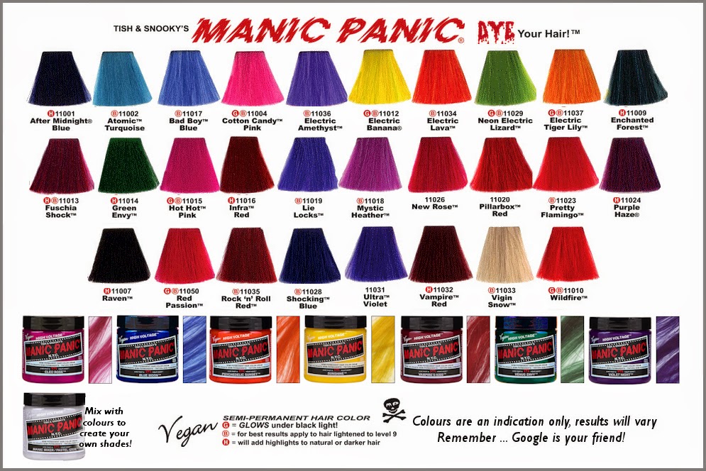 Manic Panic Semi-Permanent Hair Color Cream - wide 10