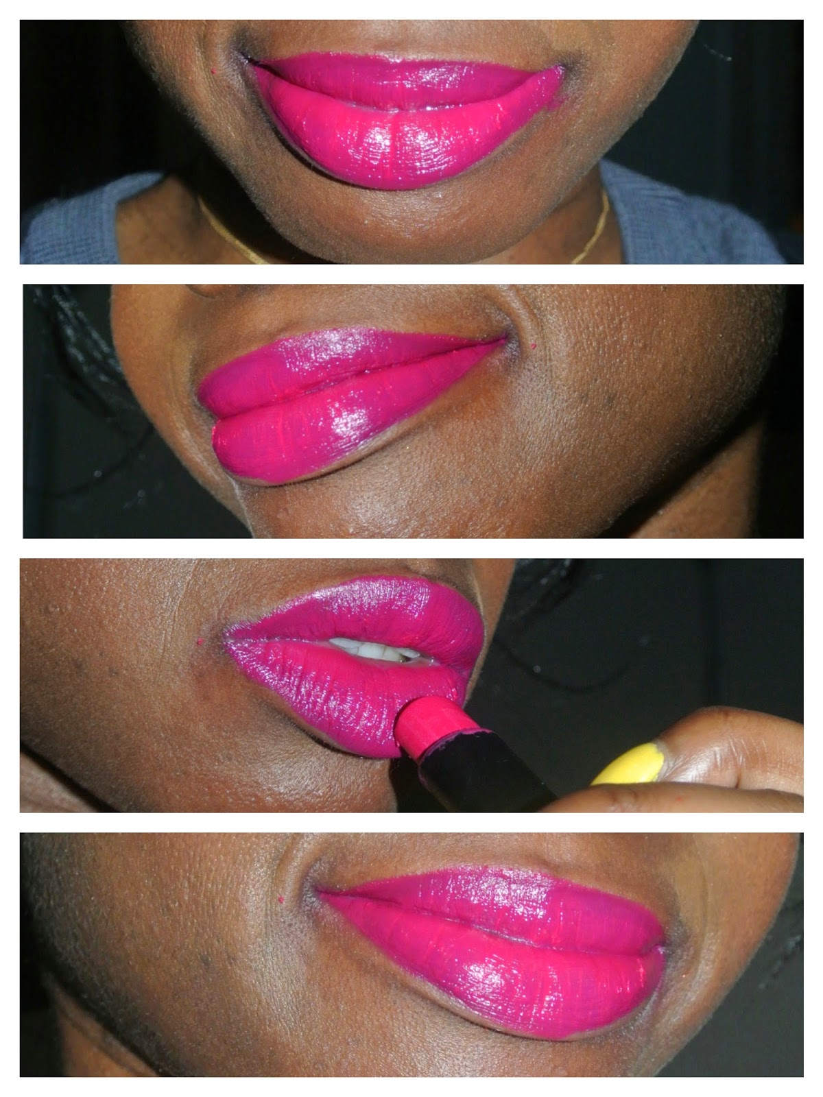 Friday Lipstick 6 Du "Cherry Picking " sur mes lèvres