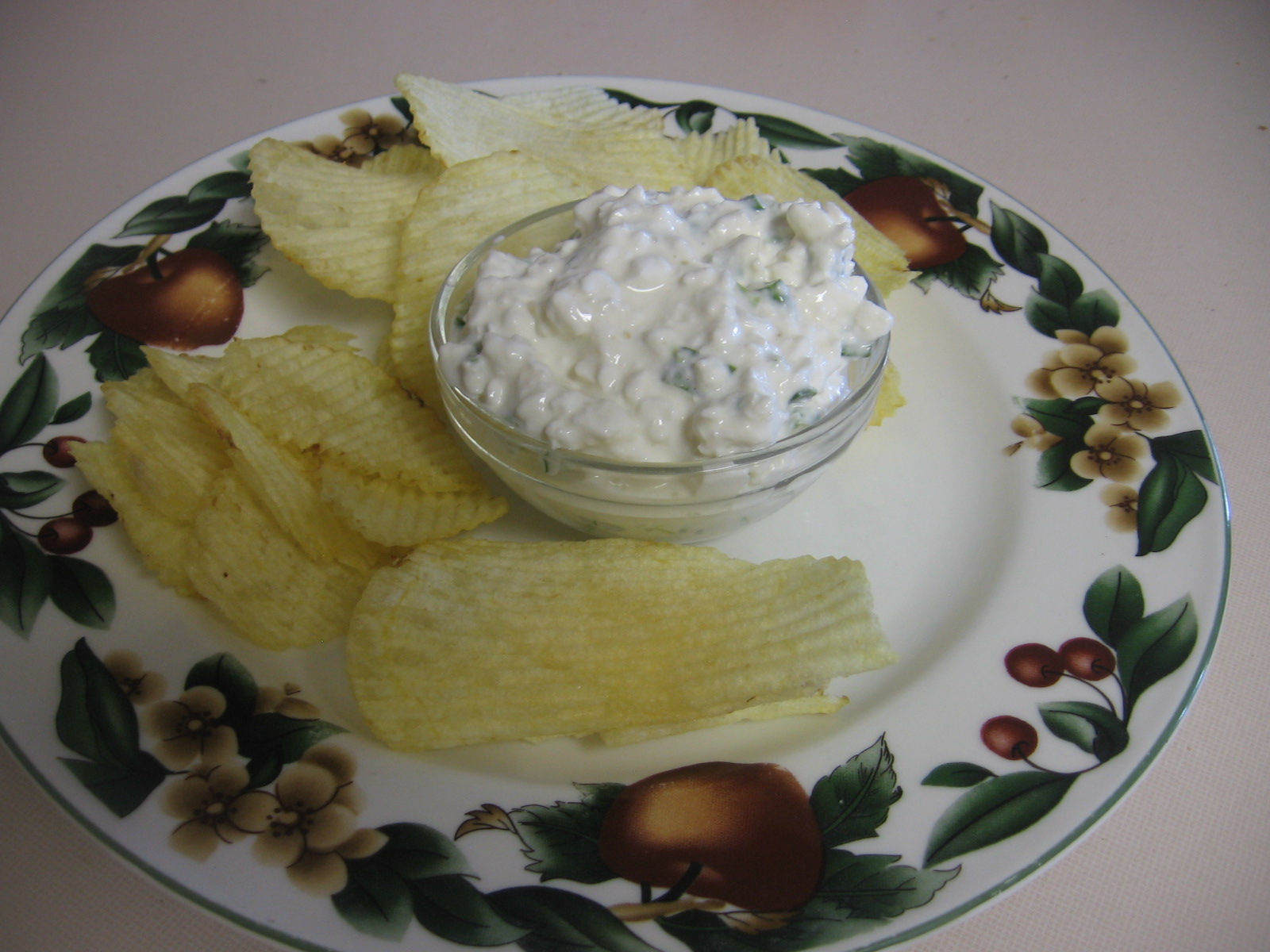 Life less hurried, living in the slow lane Green onion cottage cheese dip