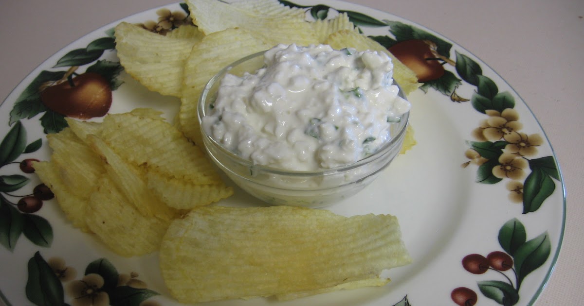 Life less hurried, living in the slow lane Green onion cottage cheese dip