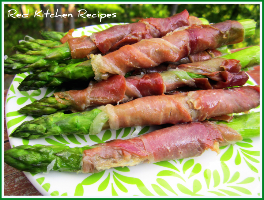 Red Kitchen Recipes Prosciutto Wrapped Asparagus