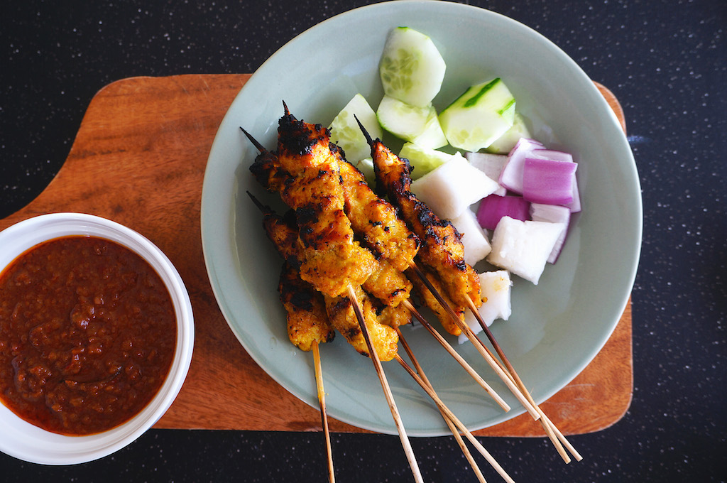 How To Make Grilled Chicken Satay