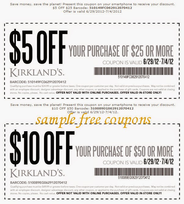 10 Kirklands Coupon this is New Expired on May 26, 2014