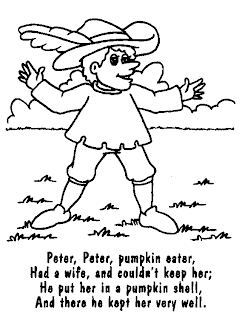 inkspired musings: Nursery Rhymes - Peter Peter Pumpkin Eater