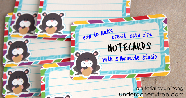 under a cherry tree video tutorial how to make credit what size are notecards