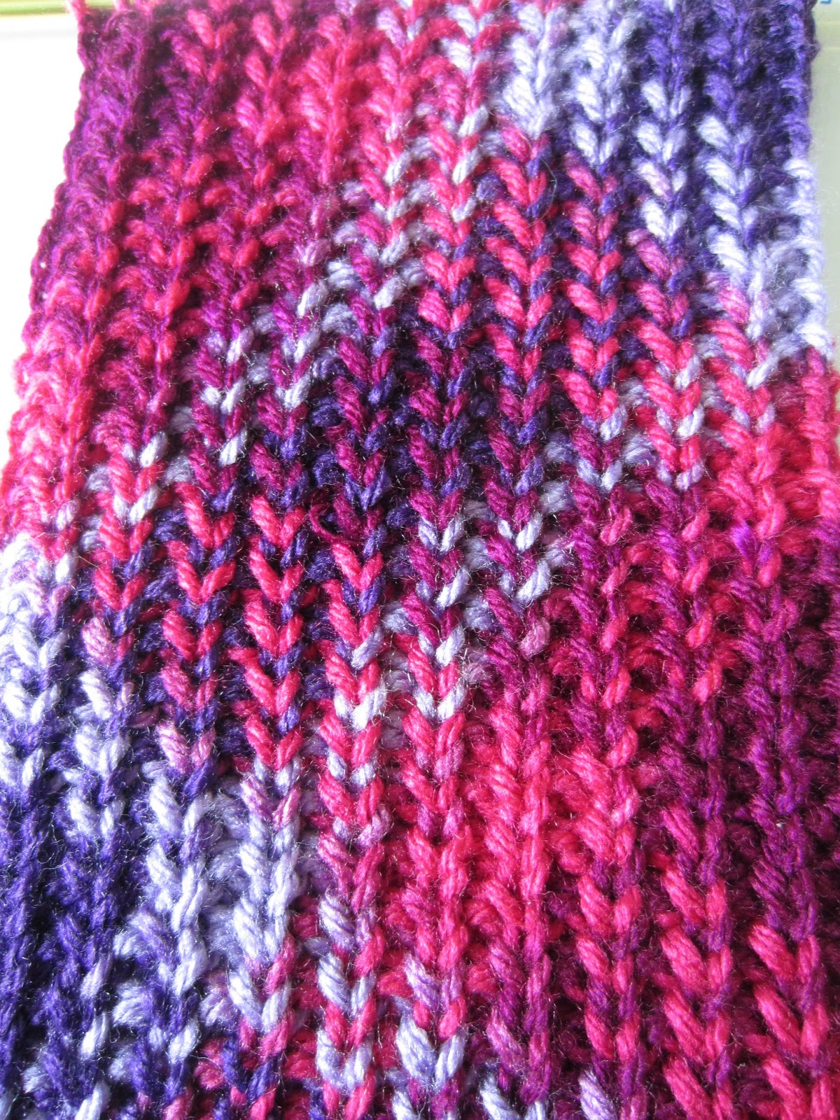 My Patchwork Quilt: CLUSTER RIB (KNITTING PATTERN)