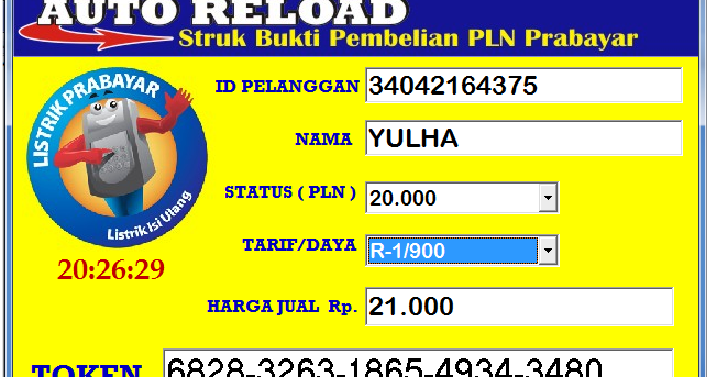 aplikasi cetak struk pln aplikasi cetak struk pln