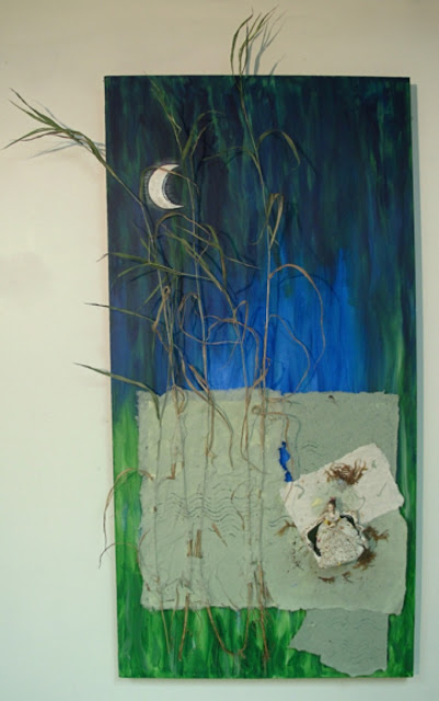 Kreves, Joy, TRANSPORTED, mixed media artwork