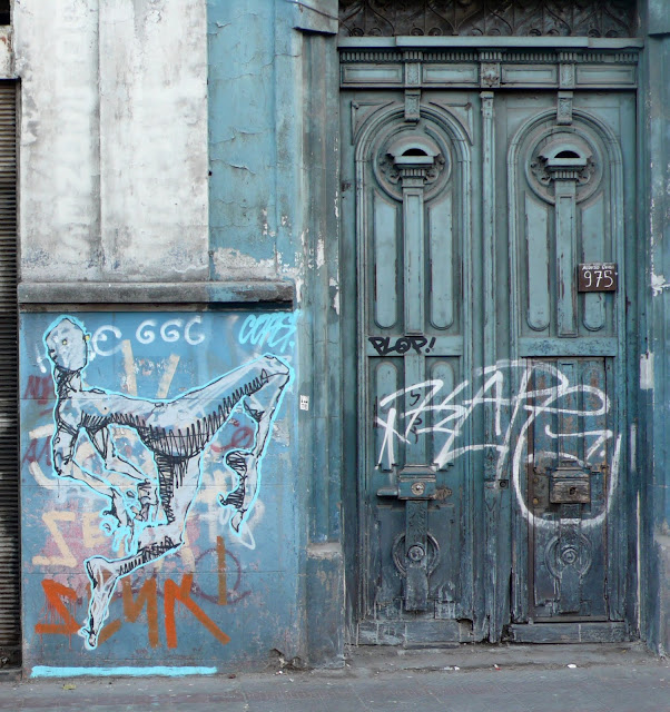 street art in santiago de chile coas arte callejero