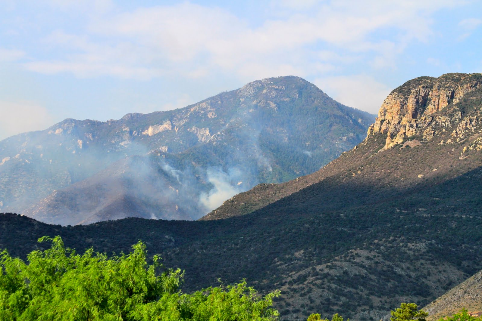 Sonoran Connection The Monument Fire Sierra Vista Arizona 6/18/11