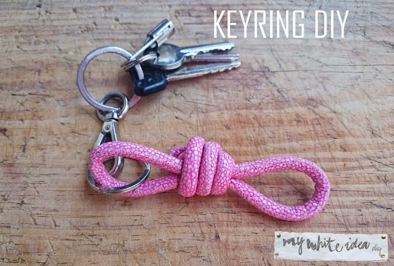 KEYRING DIY MY WHITE IDEA DIY