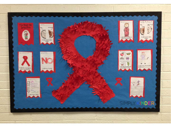 Red Ribbon Week in Kindergarten Simply Kinder
