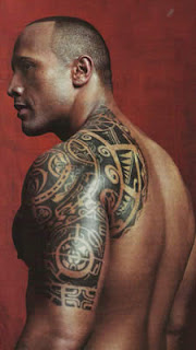 WWE Superstar The Rock Tattoos - Dwayne Johnson Tattoos