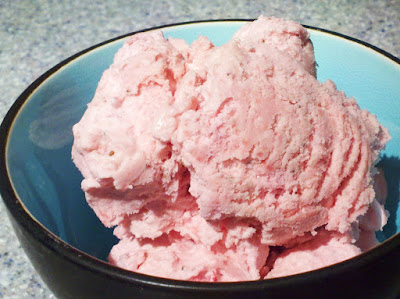 Strawberry ice cream