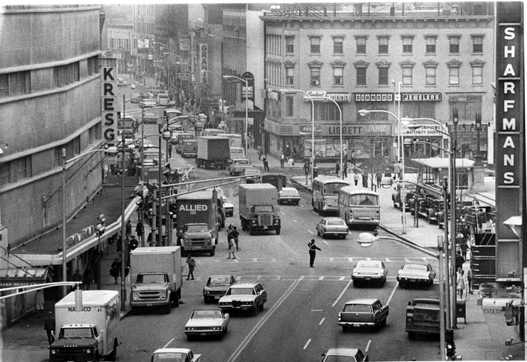 The Denholms Blog Downtown Worcester then and now