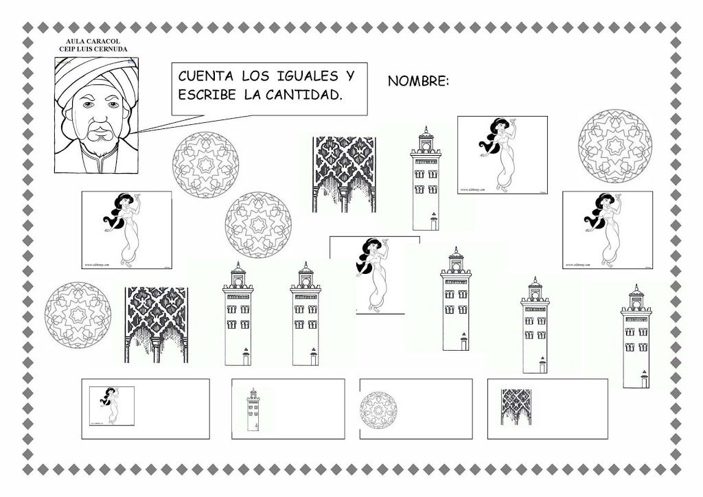FICHAS MATEMATICAS INFANTIL fichas matematicas infantil: